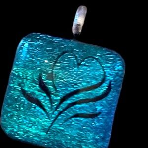 Beautiful Acrylic Heart Pendant